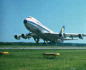 B747-200 startet